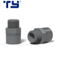 TY Brands PVC/UPVC Industry Use Rubber Joint Male Threaded Pipe Coupling